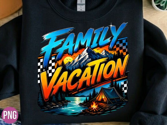 Download Family Vacation Camp Mountain PNG Shirt - Family vacation Collection