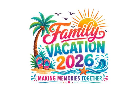 Download Family Vacation 2026 Tropical - Family vacation Collection