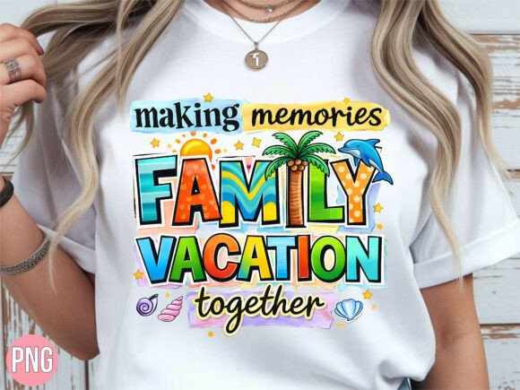 Download Family Vacation Beach Tropical PNG SHIRT - Family vacation Collection