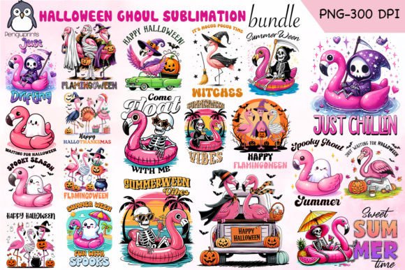 Download Halloween Flamingo Sublimation Bundle - Flamingo sublimation Collection