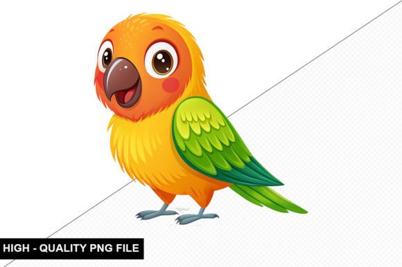 Download Funny Tropical Bird Clipart Design - Premium Resources